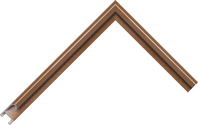 850350000 - Tampico Brown - 8mm wide picture frame chevron