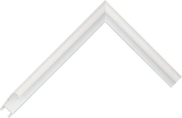 860310000 - Snowflake White - 10mm wide picture frame chevron