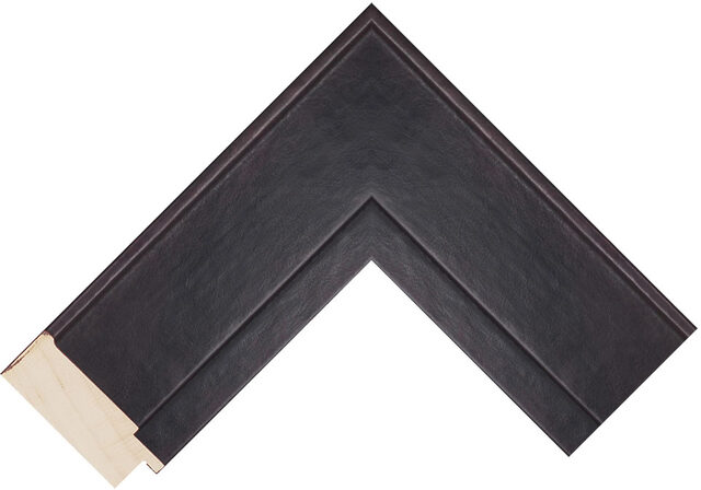 862421 - Dutch Black - 68mm wide picture frame chevron