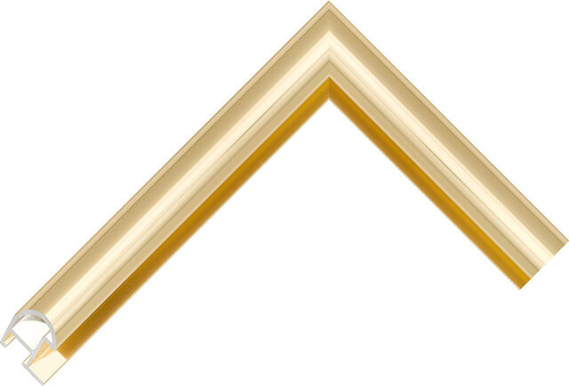 870130000 - Gold - 22mm wide picture frame chevron