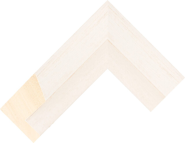 913048 - Ivory - 56mm wide picture frame chevron
