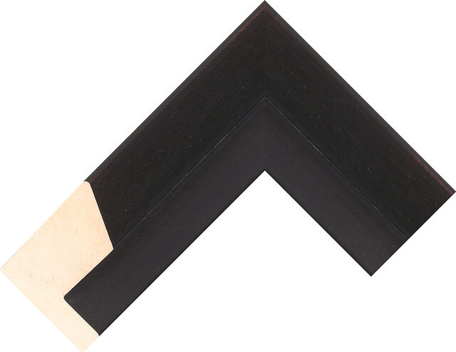 913086 - Black - 56mm wide picture frame chevron