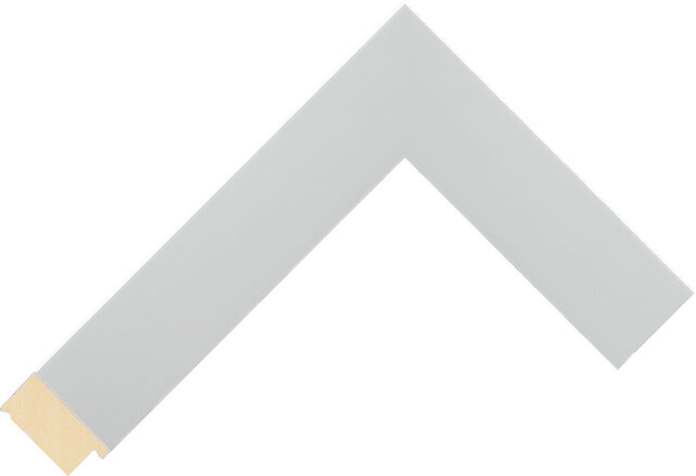 922700000 - Polished Silver - 34mm wide picture frame chevron