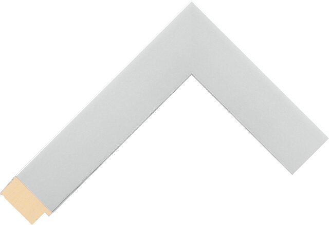 922705000 - Brushed Silver - 34mm wide picture frame chevron