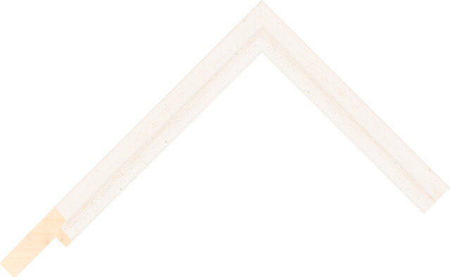 946043048 - Ivory - 17mm wide picture frame chevron