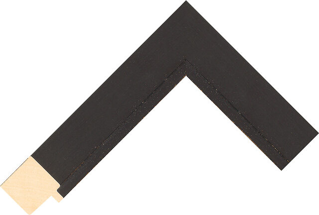 947043045 - Black - 36mm wide picture frame chevron