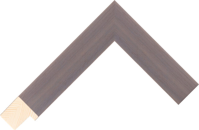 981113377 - Grey Walnut - 30mm wide picture frame chevron