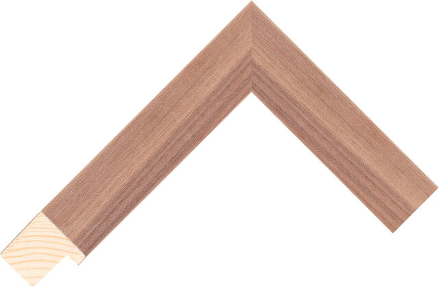 981113384 - Sanded Walnut - 30mm wide picture frame chevron