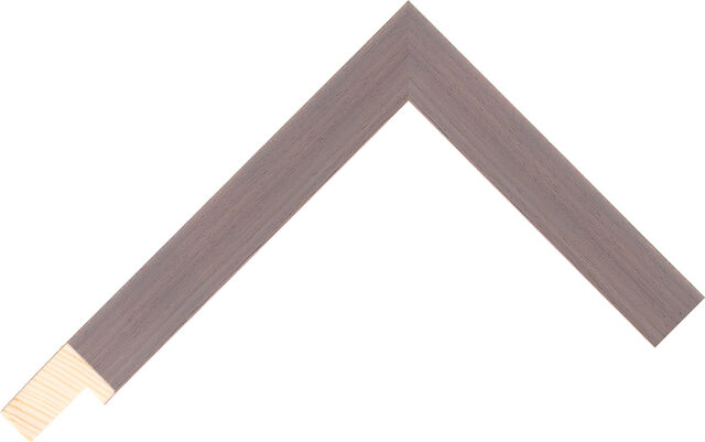 981352377 - Grey Walnut - 20mm wide picture frame chevron