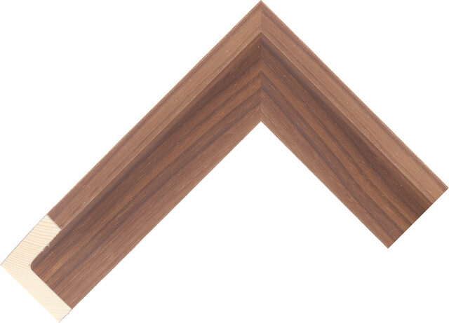 981392382 - Walnut - 41mm wide picture frame chevron