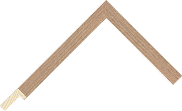 991063115 - Oak - 15mm wide picture frame chevron
