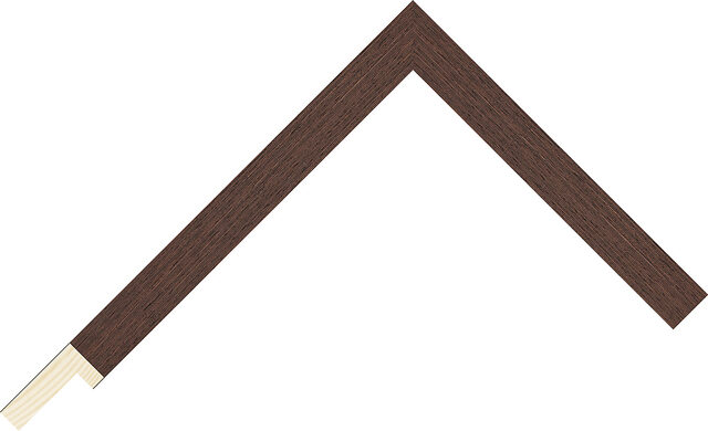 991063117 - Wenge - 15mm wide picture frame chevron