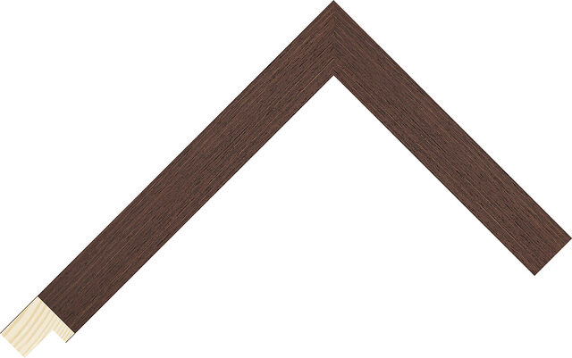 991079117 - Wenge - 20mm wide picture frame chevron