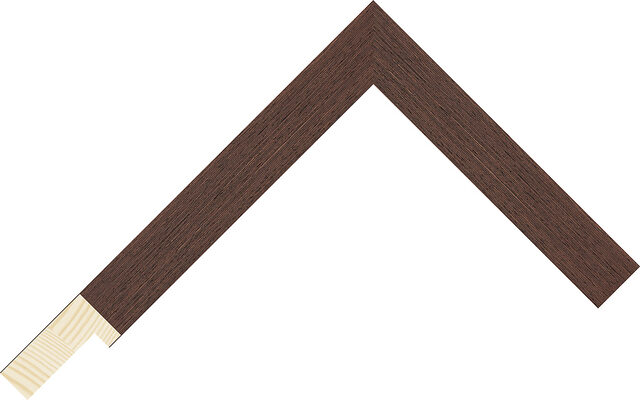 991083117 - Wenge - 20mm wide picture frame chevron