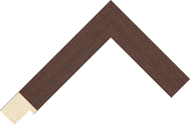991099117 - Wenge - 30mm wide picture frame chevron
