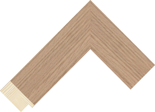 991132115 - Oak - 48mm wide picture frame chevron
