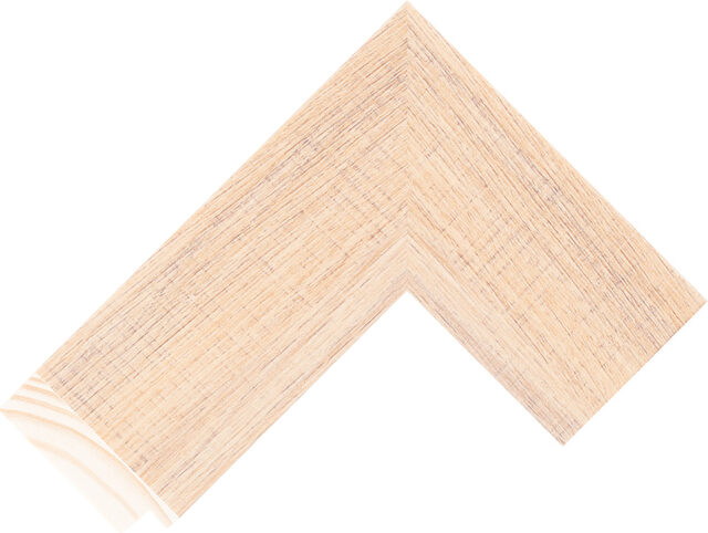 991155235 - Oak - 60mm wide picture frame chevron