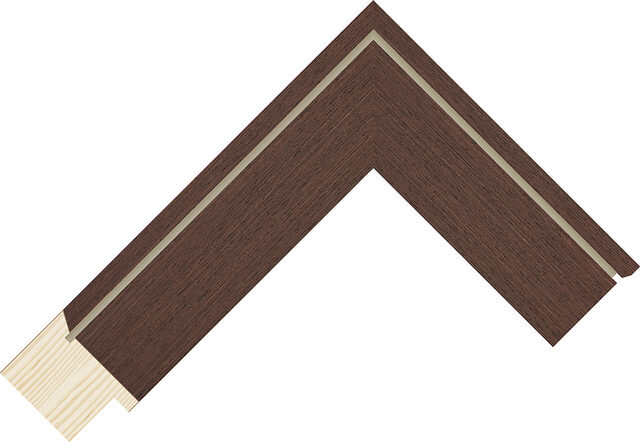 991261117 - Wenge - 40mm wide picture frame chevron